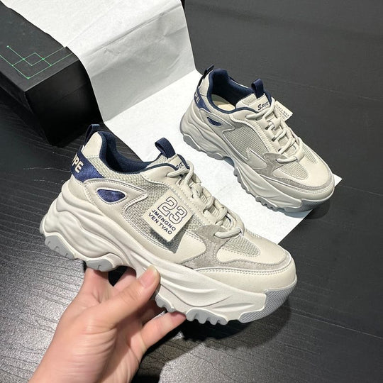 Damen modische Laufschuhe mit atmungsaktivem Obermaterial und verstärkter Sohle R&B