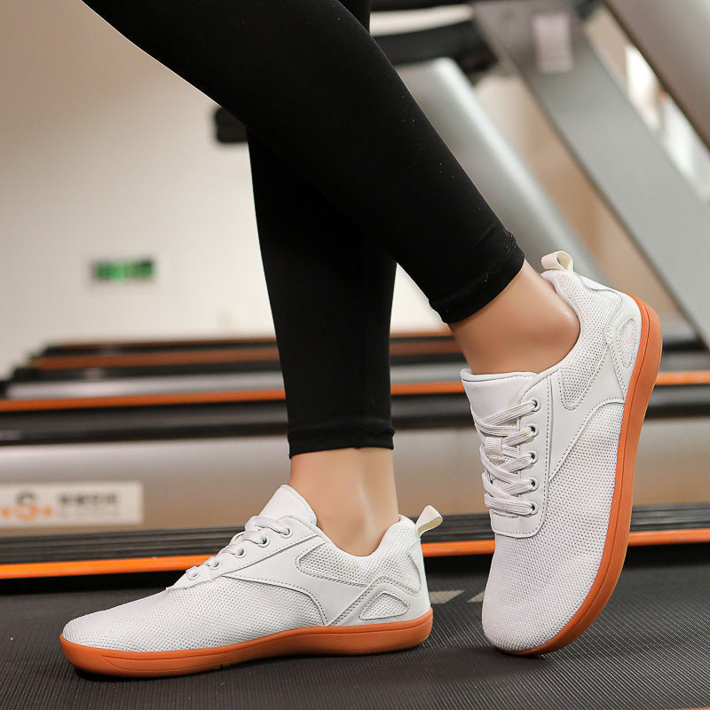 Damen Leichte Freizeitsneaker mit atmungsaktivem Obermaterial und rutschfester Sohle