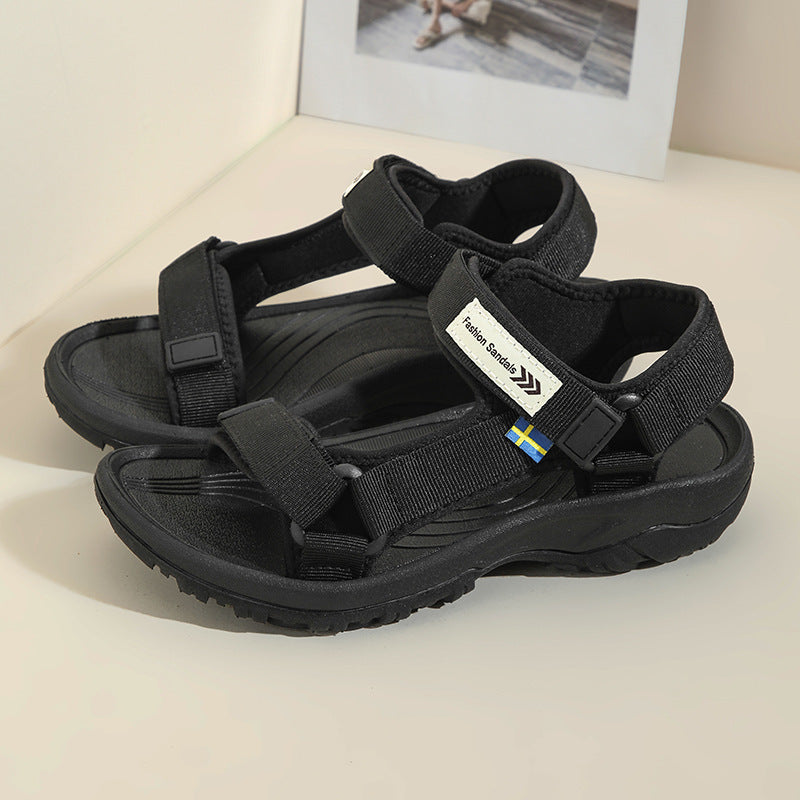 Damen Sportliche Outdoor-Sandalen mit verstellbarem Riemensystem und rutschfester Sohle