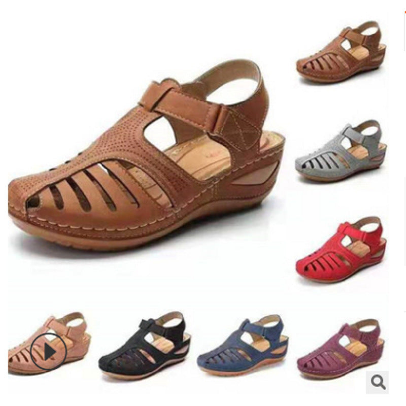 Damen Sandalen mit verstellbarem Riemendesign und atmungsaktivem Obermaterial R&B
