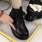 Damen Sportliche Winterstiefel mit warmem Futter und rutschfester Sohle
