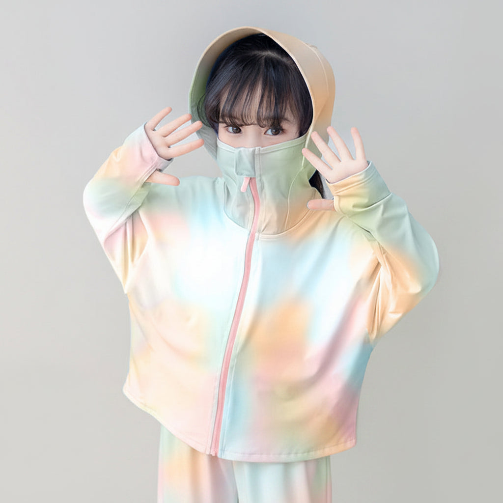 Damen UV-Schutzjacke mit Kapuze und atmungsaktivem Design R&B