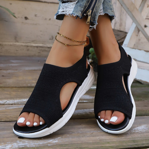 Damen Sportliche Freizeitsandalen mit atmungsaktivem Obermaterial R&B