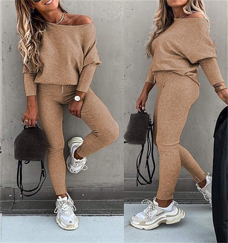 Damen Casual Strickanzug R&B