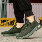 Damen Sportliche und atmungsaktive Sneakers mit elastischem Schnürsystem