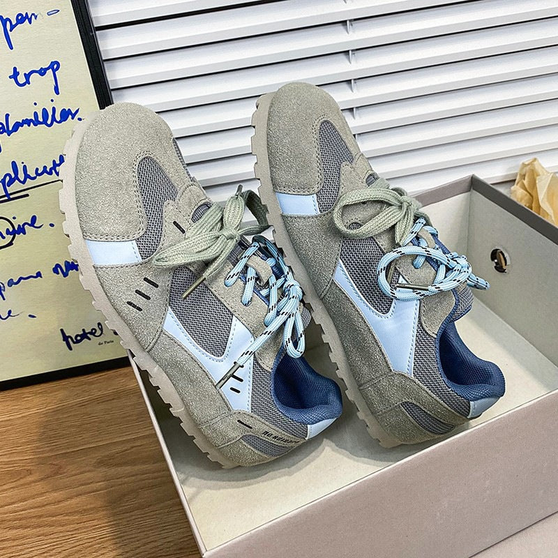 Damen Sportliche Sneaker mit rutschfester Sohle und atmungsaktivem Obermaterial R&B