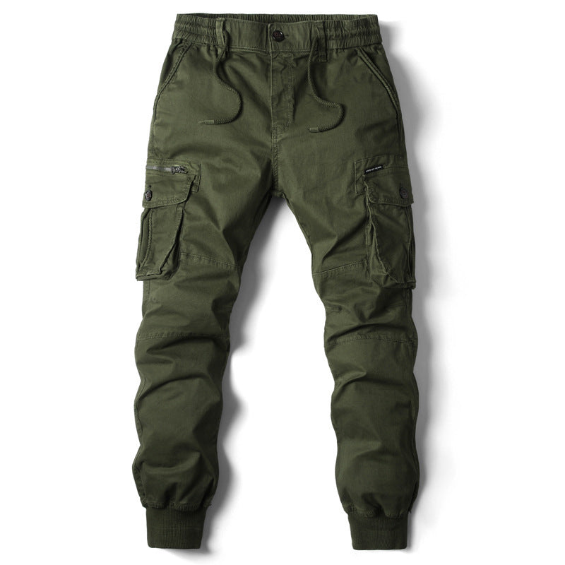 Herren Cargo-Hosen mit praktischen Taschen und elastischem Bund R&B