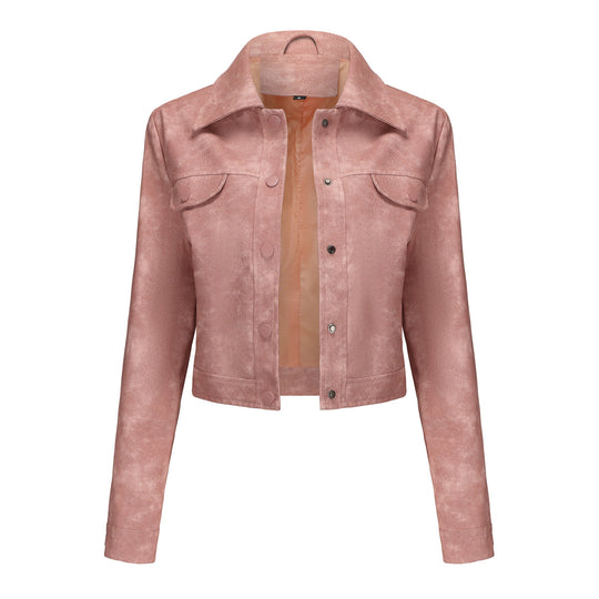 Damen modische kurz geschnittene jacke R&B