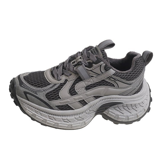 Damen sportliche Lauf-Sneaker mit atmungsaktivem Obermaterial und gepolsterter Sohle R&B