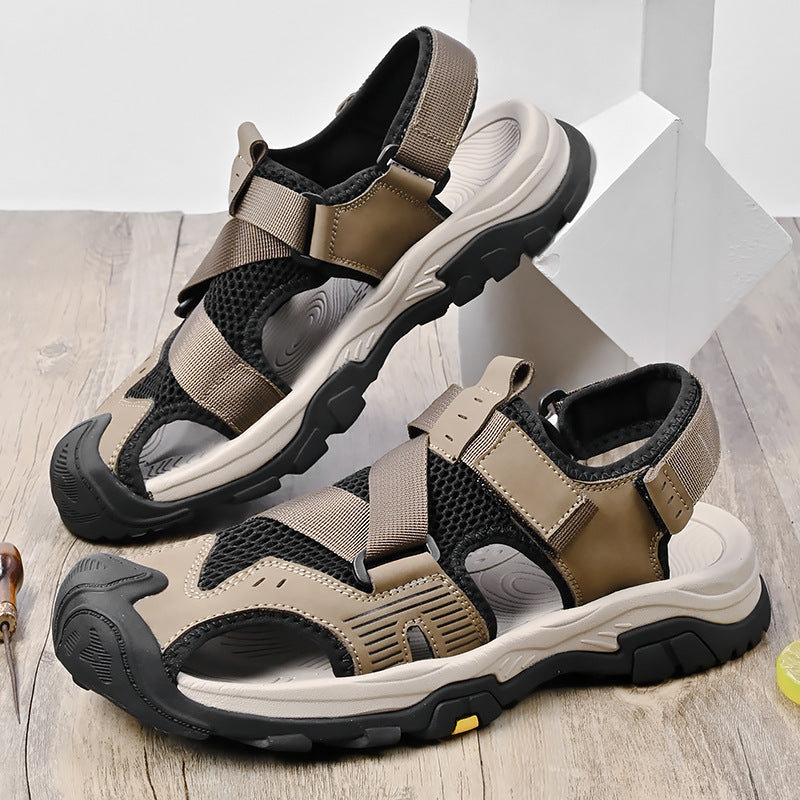 Damen Sportliche Outdoor-Sandalen mit rutschfester Sohle und verstellbaren Riemen R&B