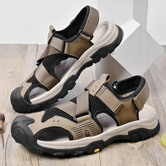 Damen Sportliche Outdoor-Sandalen mit rutschfester Sohle und verstellbaren Riemen R&B