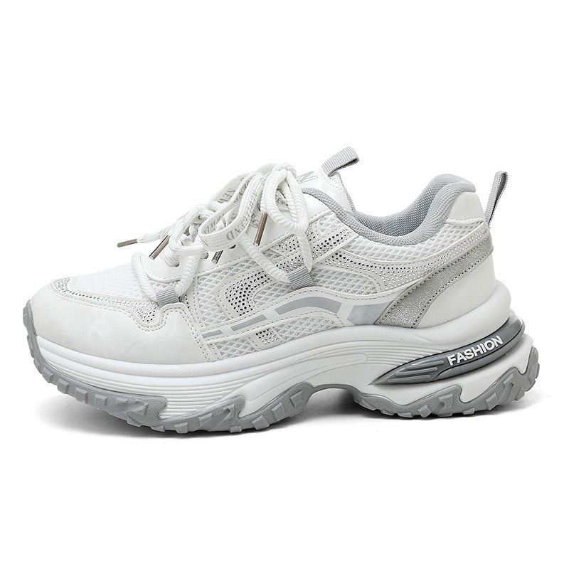 Damen Sportliche Sneakers mit atmungsaktivem Obermaterial und schockabsorbierender Sohle R&B