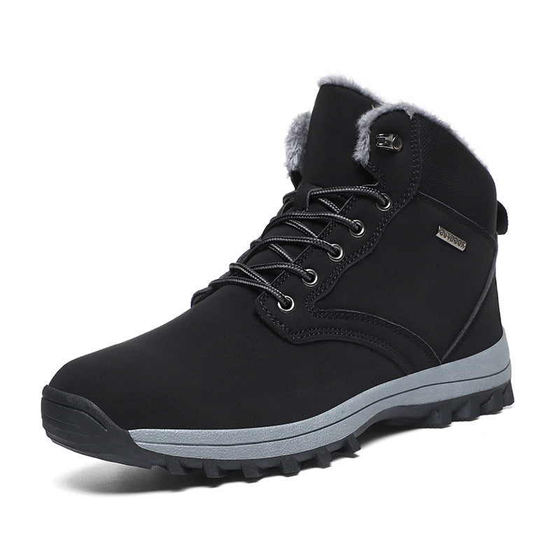 Damen Wärmeisolierte Winterstiefel mit rutschfester Sohle und kuscheligem Innenfutter R&B