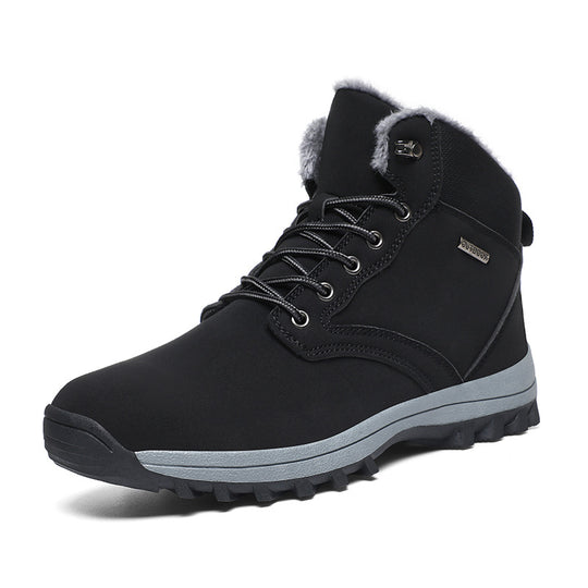 Damen Wärmeisolierte Winterstiefel mit rutschfester Sohle und kuscheligem Innenfutter R&B