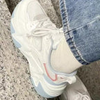 Damen Sportliche Chunky Sneaker mit atmungsaktivem Mesh und bequemer Dämpfung R&B