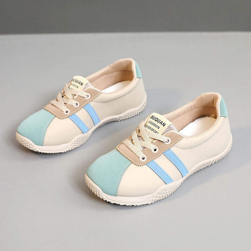 Damen Sportliche Sneakers mit innovativen Farbapplikationen und atmungsaktiver Konstruktion R&B