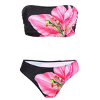 Damen Elegante StrandR&B mit Blütenmuster R&B