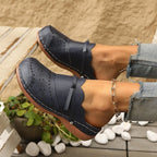 Damen Komfortable und elegante Clogs mit stilvollem Lochdesign R&B