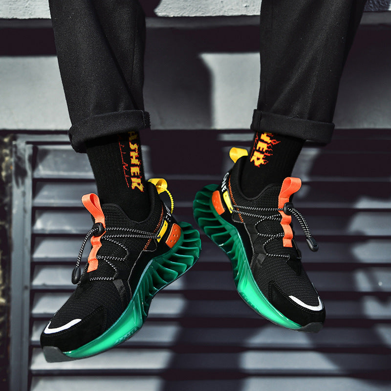 Damen Hochleistungs-Sneaker mit innovativem Dämpfungssystem und rutschfester Sohle R&B