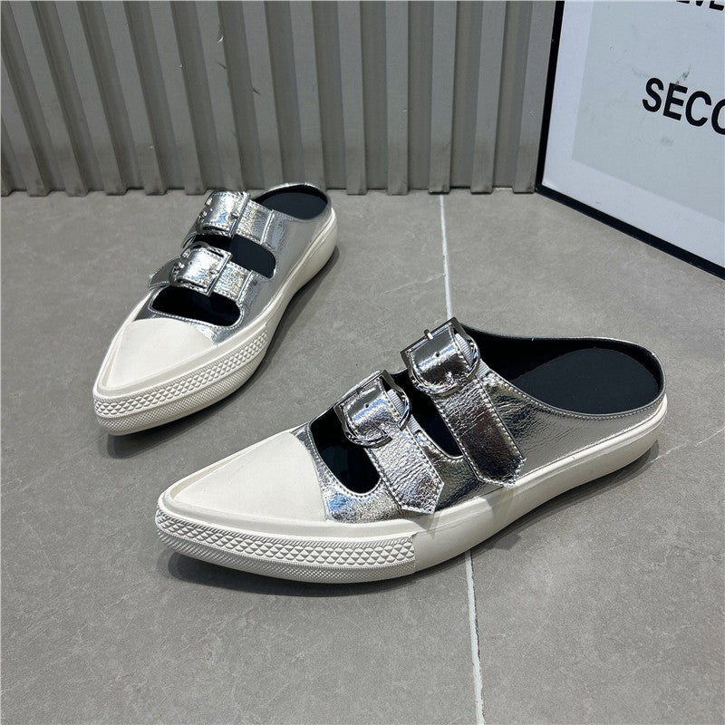 Damen Sneakers mit verstellbaren Schnallen und zeitgemäßem Design R&B