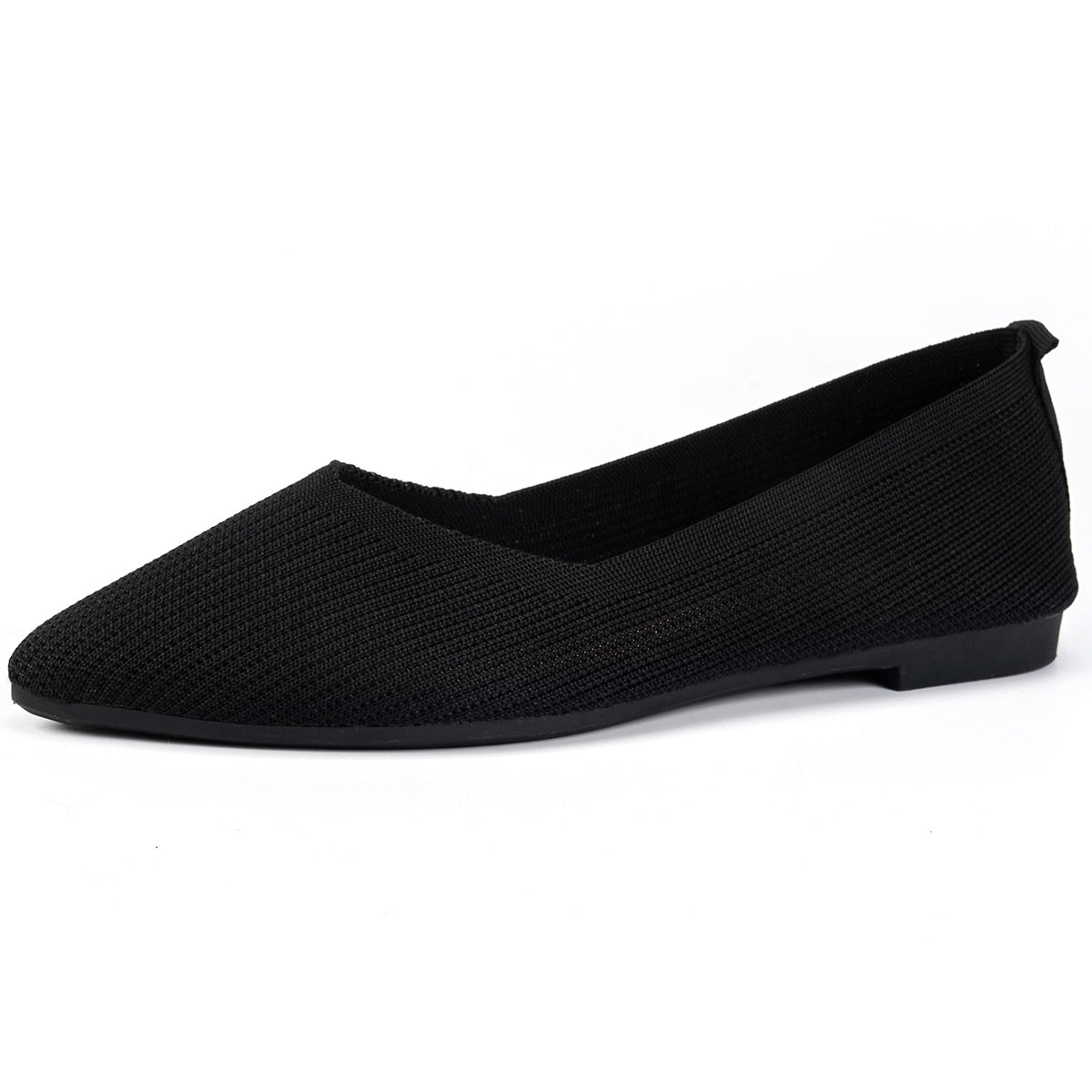 Damen Ballerinas mit kreativem Hahnentrittmuster und flexiblem Fußbett R&B