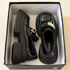 Damen Schleifen Loafer mit robustem Plateau von R&B