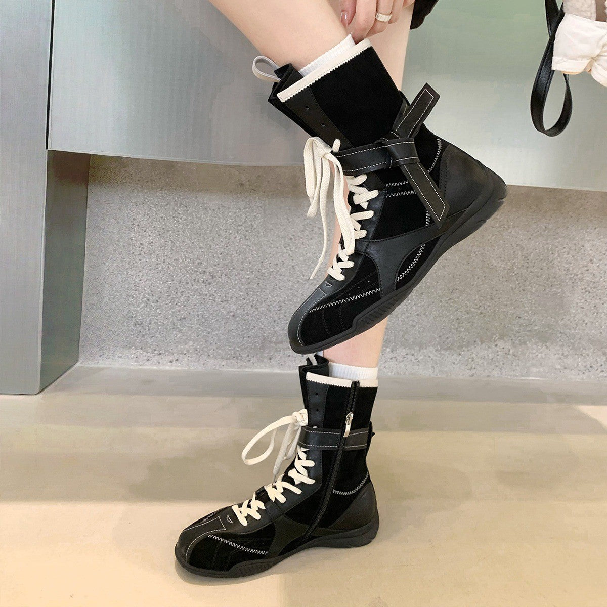 Damen Schnürstiefel R&B