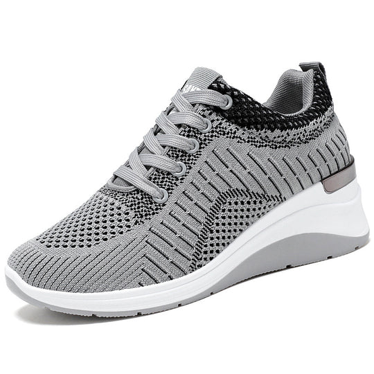 Damen Sportliche Sneakers mit atmungsaktivem Mesh-Obermaterial und ergonomischer Dämpfung R&B