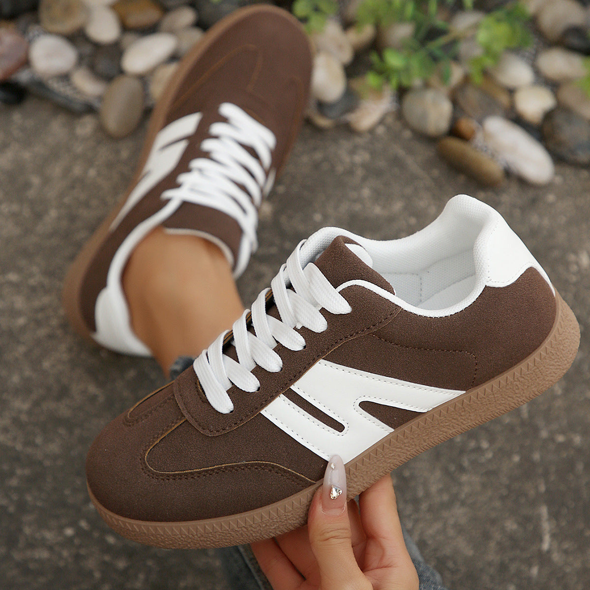 Damen Freizeit-Sneaker mit innovativer Sohle und atmungsaktivem Obermaterial R&B