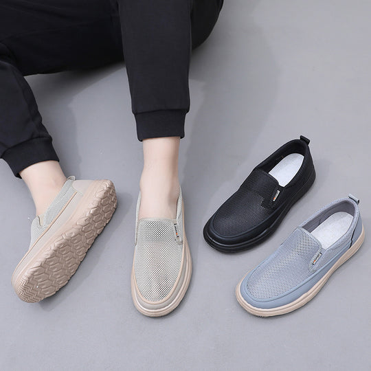 Damen Rutschfeste Mesh-Sneaker mit elastischem Einstieg R&B