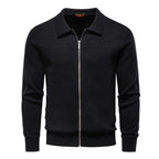 Herren modische Freizeitjacke mit hochwertigem Reißverschluss