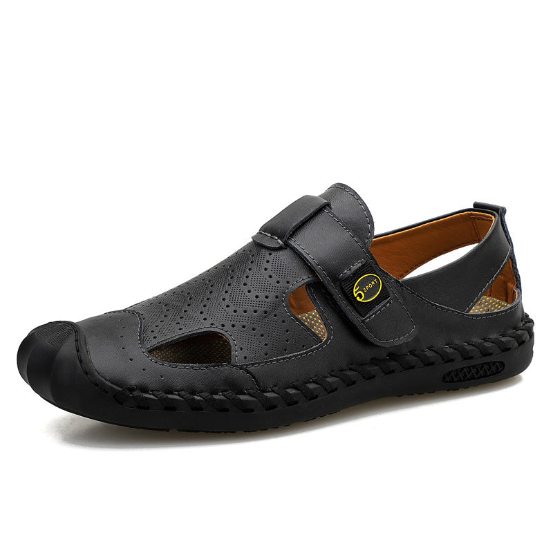 Herren Freizeitliche Sandalen mit rutschfester Sohle und atmungsaktiven Einsätzen R&B