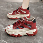 Damen modische Sneakers mit strukturiertem Obermaterial und hohem Tragekomfort R&B