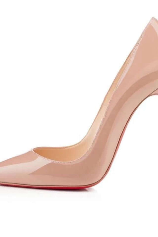 R&B | Spitz Zulaufende 1rote Boden Schuhe