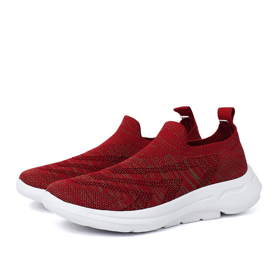 Damen Atmungsaktive Slip-On Sneakers mit rutschfester Sohle und flexiblem Design R&B