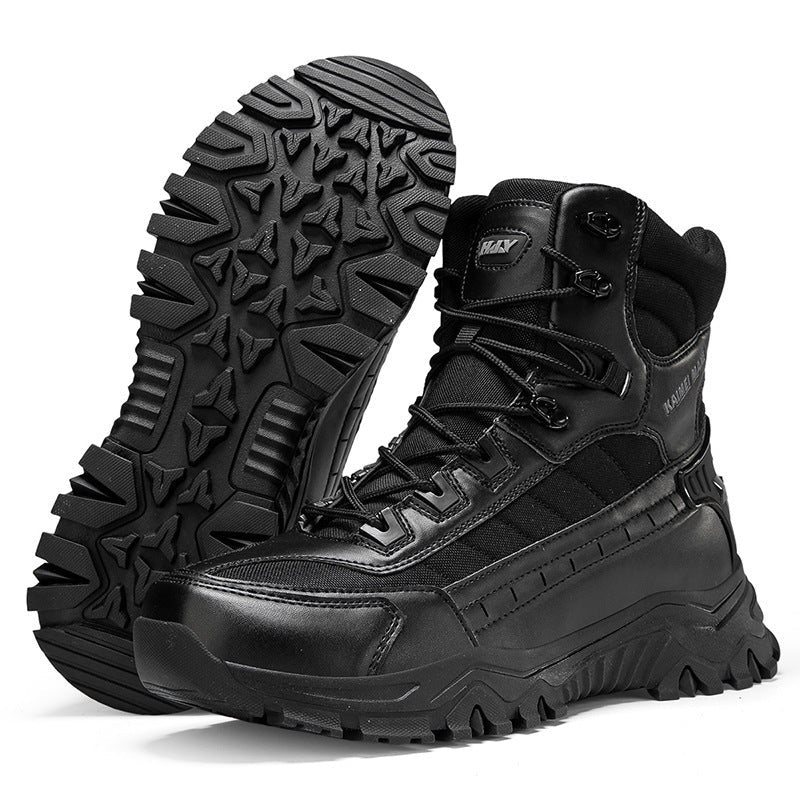 Damen Militärische Funktionsstiefel mit rutschfester Sohle und hohem Schaft
