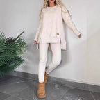 Damen Bequemes Lounge-Set mit modernem Oversized-Schnitt R&B