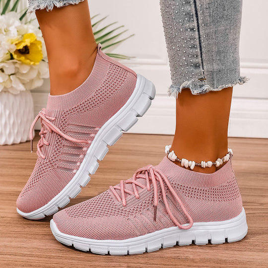 Damen Sportliche Komfort-Sneaker mit atmungsaktivem Obermaterial R&B