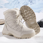 Damen Winterboots mit warmem Futter und rutschfester Sohle R&B