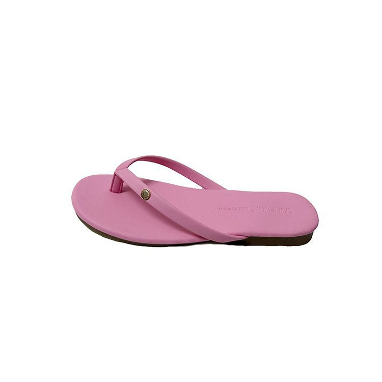 Damen Flip-Flops mit minimalistischer Riemenführung und bequemem Fußbett R&B