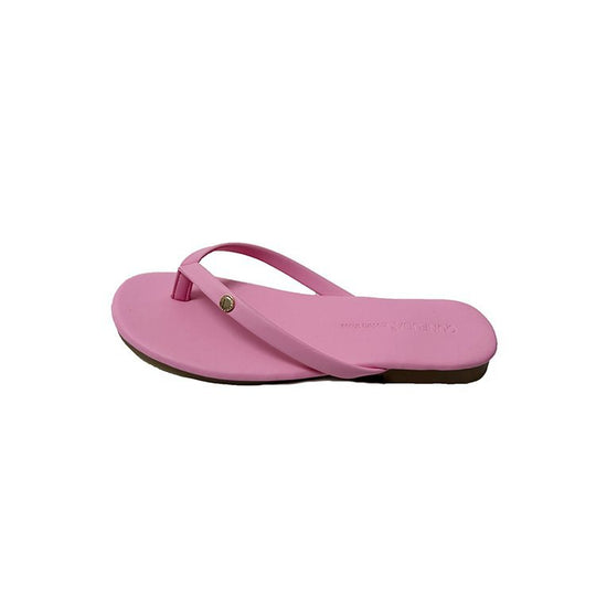 Damen Flip-Flops mit minimalistischer Riemenführung und bequemem Fußbett R&B