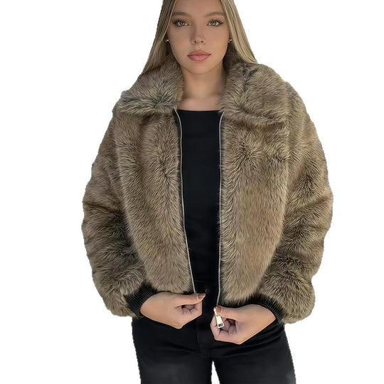 Damen Militärisch inspiriere Kurzjacke R&B