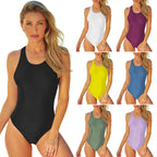Damen Sportlicher Einteiler-Badeanzug R&B