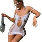 Damen Strandkleid mit sportlichem Design R&B