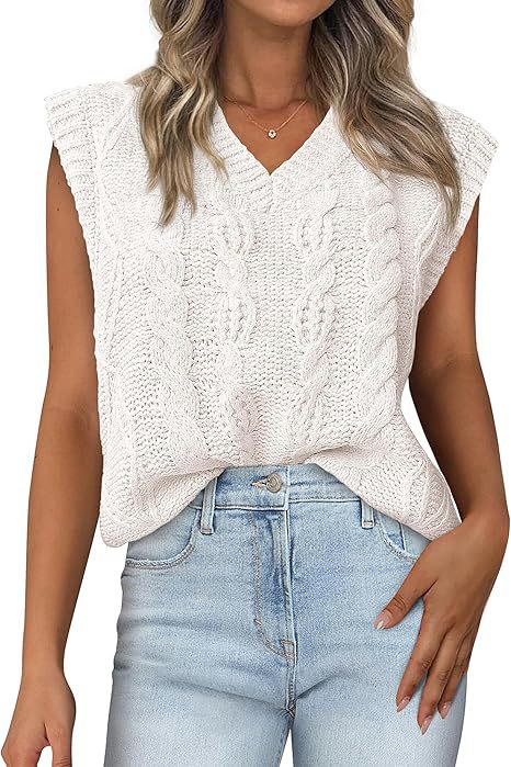 Damen Strickoberteil mit V-Ausschnitt und strukturiertem Muster R&B