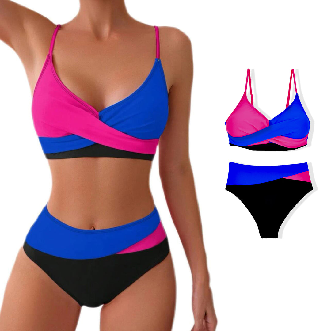 Damen Sportliches Zweiteiler Bikini-Set R&B