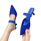 Damen Slingback-Pumps mit elegantem spitzem Design und komfortablem Fersenriemen R&B