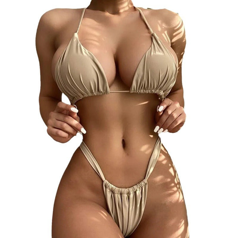Damen Triangel-Bikini mit komfortablem Schnitt und verstellbaren Bändern R&B