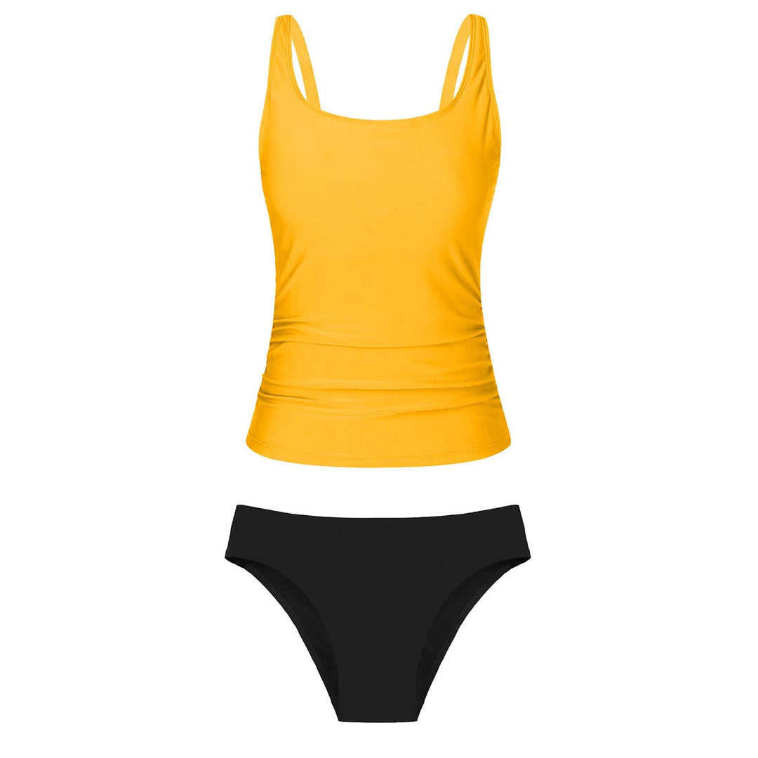 Damen Bikiniset mit floralem Oberteil und klassischem Unterteil R&B