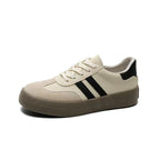 Damen Sneakers mit klassischem Retro-Design und verstärkter Sohle R&B